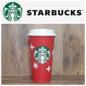 🤍❤️ Starbucks Holiday 2022 Limited Edition Plastic Cup BNWOT